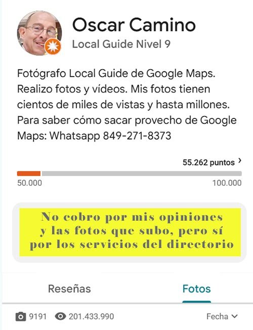 Muestra principal de fotografía comercial